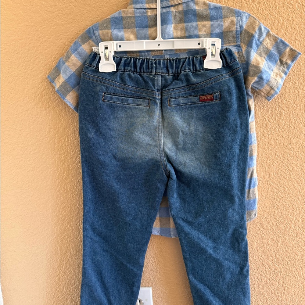 Boys set jeans and shirt